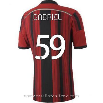 Maillot AC Milan GABRIEL Domicile 2014 2015